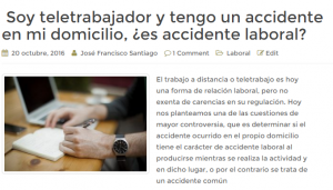 accidente teletrabajador
