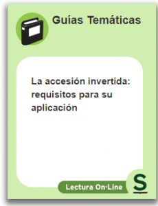 La accesión invertida