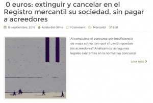 Cancelacion Registro Mercantil