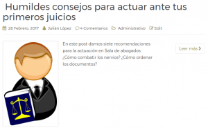 consejos actuación en sala