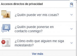 Privacidad en Facebook
